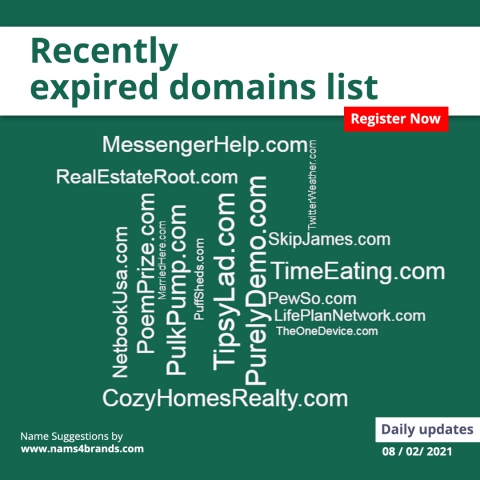 Expired Domain List